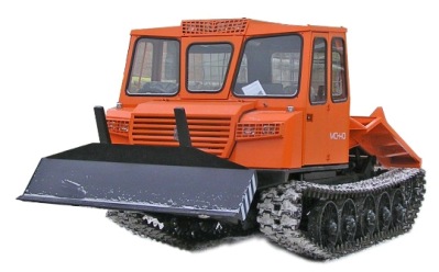 Трелевочный трактор МСН-10-003 с трехместной кабиной. Новая модель.